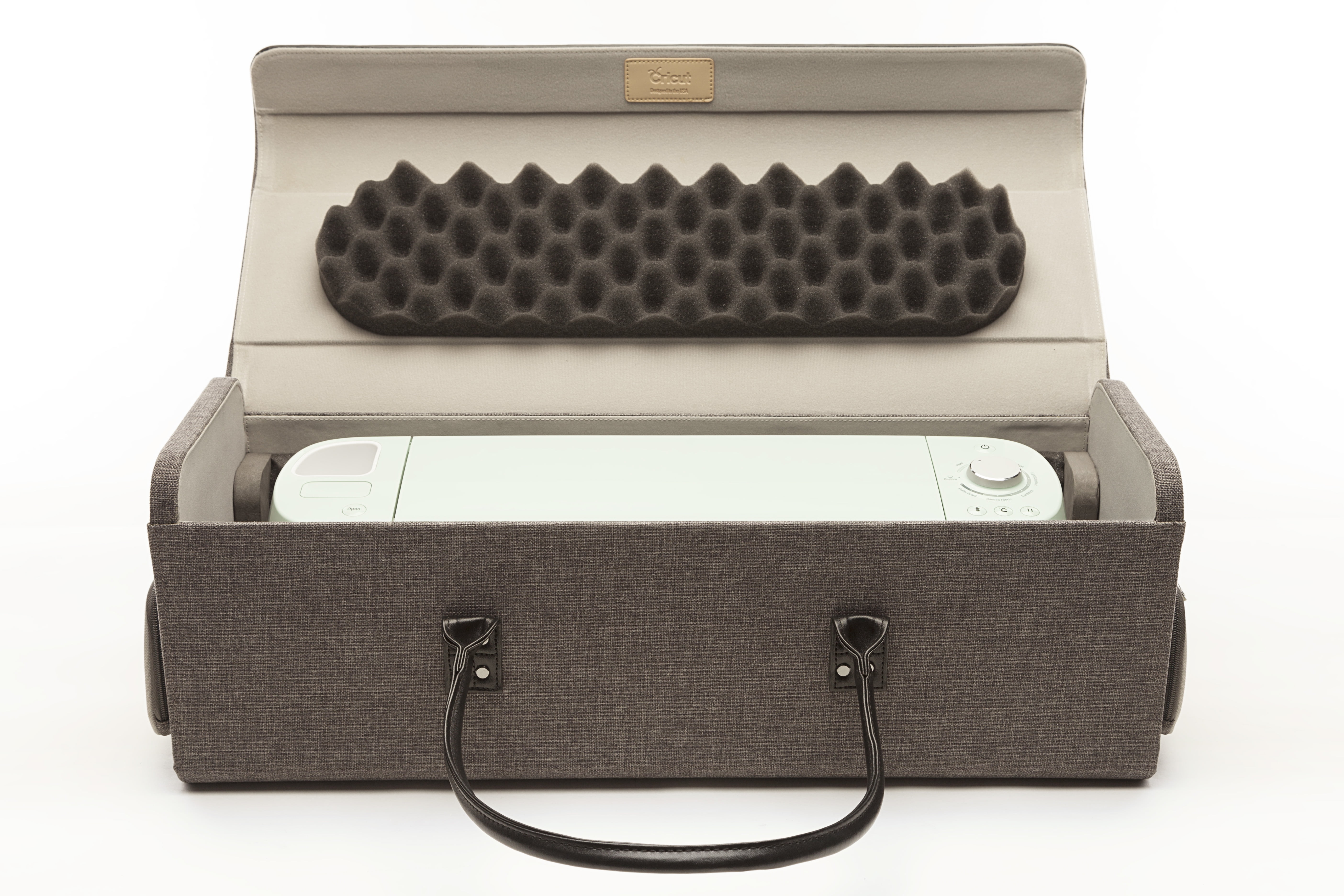 cricut tweed machine tote