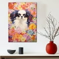 thumbnail image 3 of Japanese Chin Dog Arts Canvas - Large Abstract Paintings Colorfull Wall Art Dog Decor Dog Room Decor Animal Wall Art Animal Canvas, 3 of 4