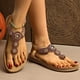 thumbnail image 1 of WILLBEST Sandalias Deportivas Zapatos De Playa Zapatillas De Mujer Sandalias Planas De Una Sola Pieza Para Vacaciones En La Playa 1166, 1 of 9