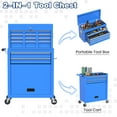 thumbnail image 5 of Rolling Tool Chest with Wheels, 8-Drawer High Capacity Tool Box with Wheels, Removable Storage Toolbox with Lock for Garage, Workshop, 5 of 14