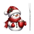 thumbnail image 1 of 2x árbol De Navidad Muñeco De Nieve Colgante Colgante Decoración De Muñeco De Nieve De Navidad Para Puerta Chimenea Estilo A, 1 of 8