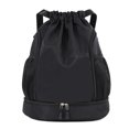 thumbnail image 2 of Drawstring Backpack, Gym Sackpack Waterproof  for Exercise Grey,Jewel Blue,Dark Blue,Black, 2 of 8