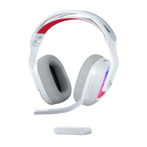Logitech G Astro A20 X LIGHTSPEED Wireless Gaming Headset for PS5, Xbox, Switch, PC with 2-system PLAYSYNC Audio, Bluetooth, LIGHTSYNC RGB - White