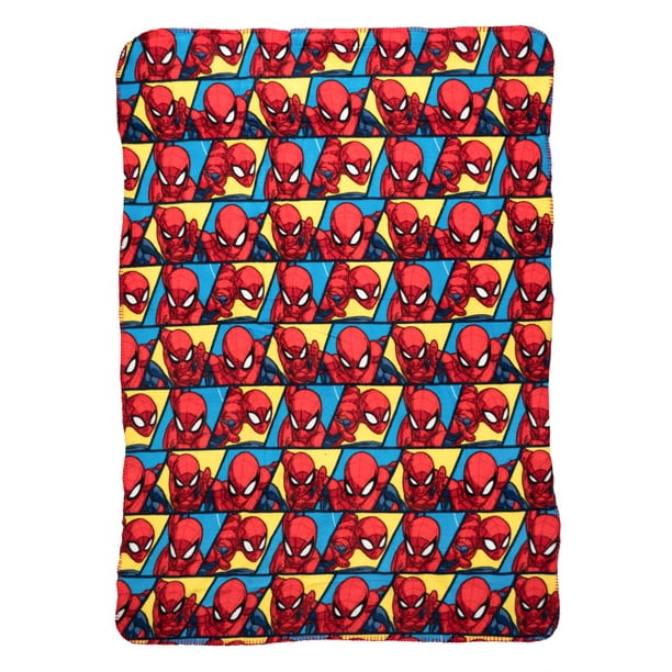 Marvel Spider-Man Fleece Throw Blanket 45" x 60" Web ...