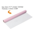 thumbnail image 2 of Uxcell 17.7'' x 6.56 feet Self Adhesive Removable Peel Wall Paper Pink, 2 of 4