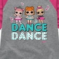thumbnail image 3 of LOL Surprise! Dolls - Dancing Dolls Dance - Toddler & Youth Girls Raglan Graphic T-Shirt, 3 of 5
