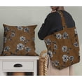 thumbnail image 4 of Soimoi Minky Brown Fabric By the Yard - 56 Inch Wide - Florals Print Fabric - Elegant and Timeless Patterns for Fashion and Home Decor Printed Fabric, 4 of 6