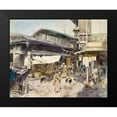 thumbnail image 2 of Blum, Robert Frederick 18x15 Black Modern Framed Museum Art Print Titled - Street Scene in Ikao, Japan, 2 of 5