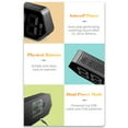 thumbnail image 3 of Irfora Reloj despertador digital Máquina de ruido blanco 6 sonidos relajantes para dormir Temporizador de apagado automático Pantalla LED Volumen ajustable, Negro Irfora Reloj, 3 of 7