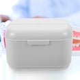 thumbnail image 2 of Denture Bath Case Orthodontic Retainer Box Denture Cleaning Box Portable Brace Retainer Case, 2 of 8