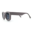 thumbnail image 6 of Retro Nostalgic Thick Bubble Plastic Frame Retro Horn Rim Sunglasses Purple Grey - Black, 6 of 7