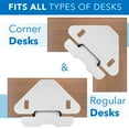 thumbnail image 4 of Mount-It! Corner Sit Stand Standing Desk Converter, 4 of 8