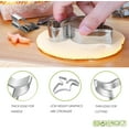 thumbnail image 2 of Ensemble de Coupe-Cookies Dinosaure 6 Pcs avec Livret de Recettes, 2 of 4