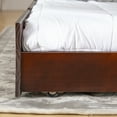 thumbnail image 4 of Walker Edison Solid Wood Twin over Twin Bunk Bed + Storage/Trundle Bed-Espresso, 4 of 5