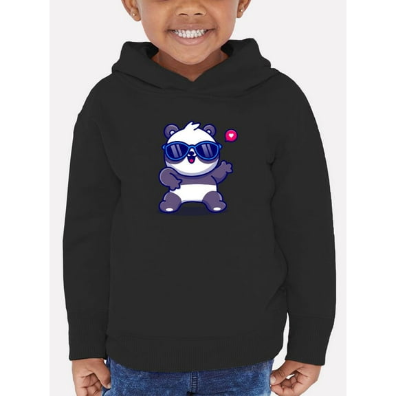 Cute Cool Panda W Sunglasses Hoodie Toddler -Image by Shutterstock, 2 Toddler