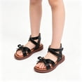 thumbnail image 3 of LNMQLPDBS Girls Jelly Sandals Girls Toddler Shoes Cheap Shoes Girls Shoes Size 1 Girls Formal Shoes 4 Toddler 10c Girls 3 Baby Shoes, Black 12-18 Months, 3 of 9