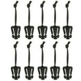 thumbnail image 1 of MasteelfCA 10pcs Web Dominator Buckles Strap Clip Belt Keeper Strap Management Tool with Elastic String for Backpack Webbing (Army Green), 1 of 4