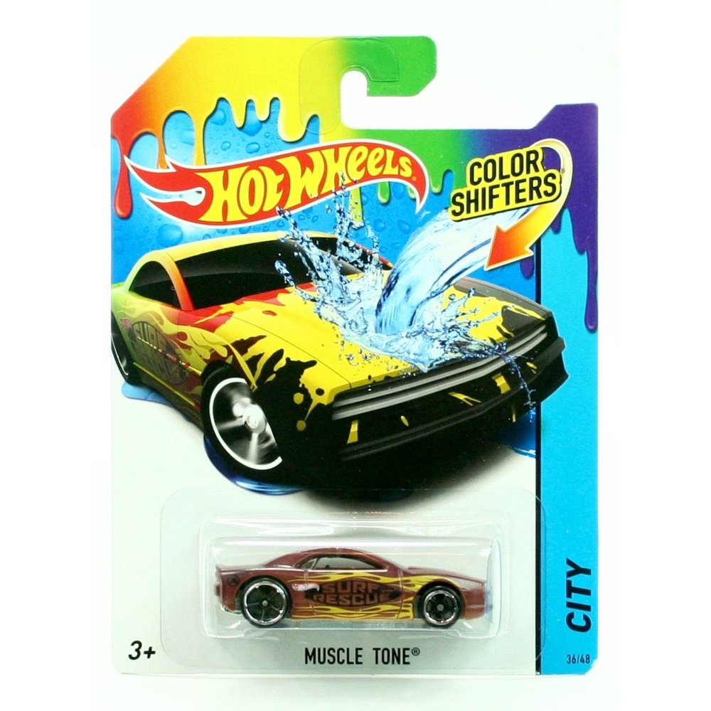 Hot Wheels 2014 Color Shifters City 36/48 Muscle Tone Walmart