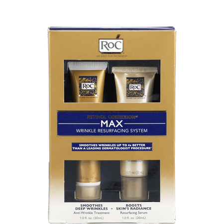 RoC Retinol Correxion Max Wrinkle Resurfacing System, 2 Piece Set
