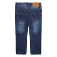 thumbnail image 2 of KIDSCOOL SPACE Little Girls Boys Jeans,Elastic Band Inside Ripped Straight Fit Stretchy Denim Pants,6-7 Years, 2 of 5