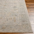 thumbnail image 4 of Boutique Rugs Ayarn Traditional Floral Area Rug - Medium Gray, Charcoal, Teal - 5' x 7'5", 4 of 13