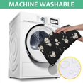thumbnail image 6 of Daisy Flower Pattern Square Tablecloth,Waterproof Square Table Cover,Wipeable Spillproof Washable Table Cover for Home Kitchen Party Decor 52"x52"(132x132cm), 6 of 6