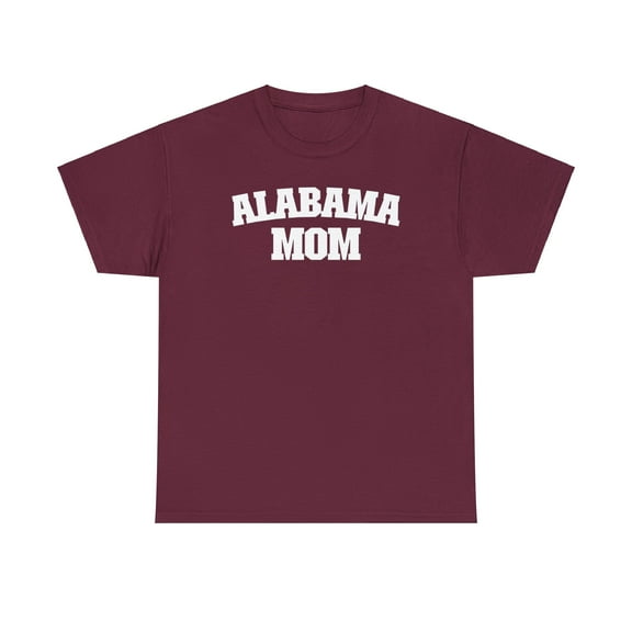 Alabama A&M University Mom Family Shirt - Unisex Heavy Cotton Tee 107 HBCU
