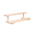 thumbnail image 3 of Segolike Wood Display Riser Jewelry Organizer Rack Fashion Decoration Collectibles Display Stand Showcase Fixtures for Figurines Hotel 2 Layer, 3 of 8