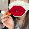 thumbnail image 4 of Props & 1 Funny Joke Crochet Pattern Face Lip Mouth With Craft Accessory for Play and Party Props, 4 of 7