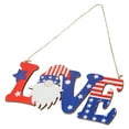 thumbnail image 1 of Independence Day Sign, Decorative Independence Day Hanging Sign Cute Exquisite  For Shopping Mall For  For Wall Window LOVE, 1 of 8