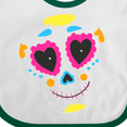 thumbnail image 4 of Inktastic Decorated Skull Boys or Girls Baby Bib, 4 of 4