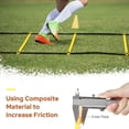 Pro Speed & Agility Training Set-Includes 12 Rung 20Ft Adjustable