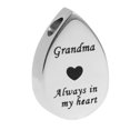 thumbnail image 1 of Colgante de cremación de acero inoxidable Fernando Abuela, 1 of 8