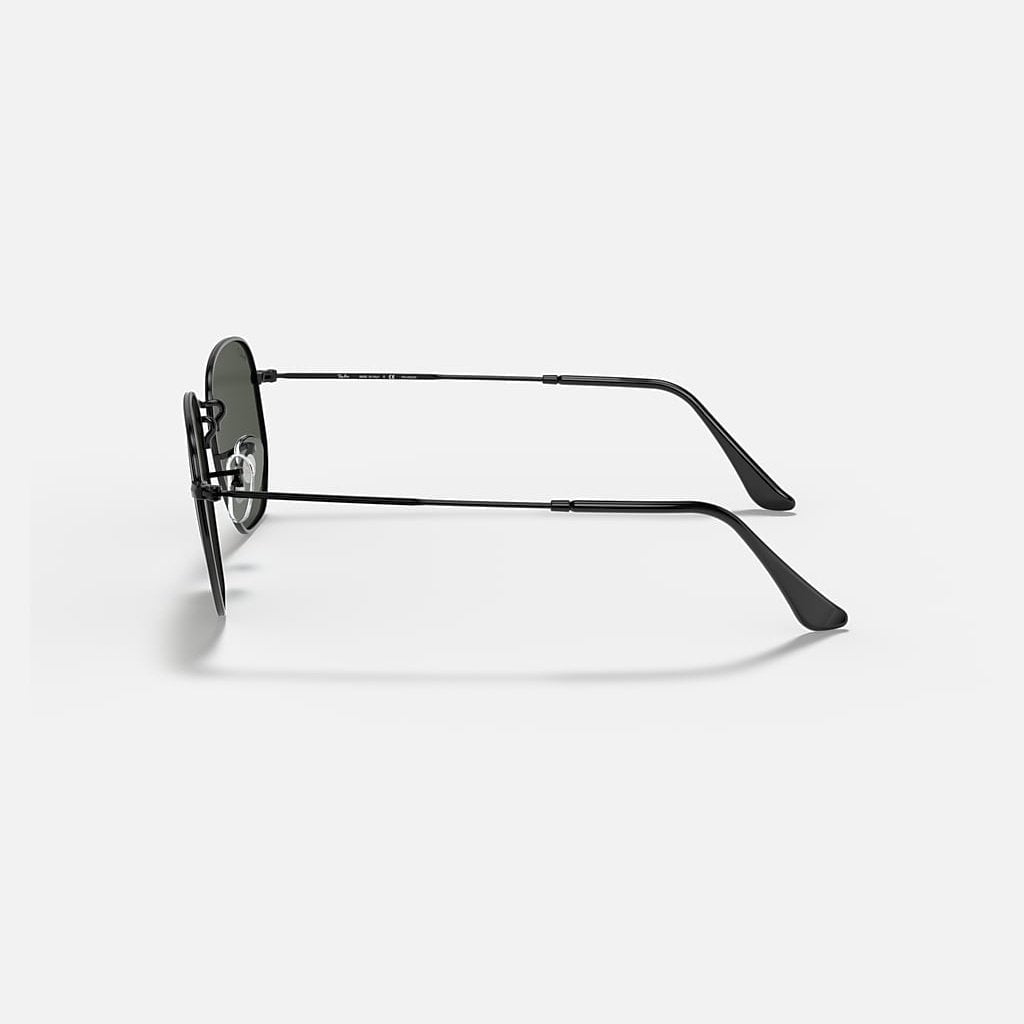 Ray Ban Unisex Hexagonal Polarized Sunglasses, Green Classic Ray Ban Unisex Hexagonal Polarized Sunglasses, Green Classic