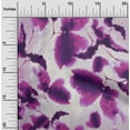 thumbnail image 2 of oneOone Viscose Chiffon Purple Fabric Abstract-Blurred Floral Pattern Sewing Craft Projects Fabric Prints By Yard 42 Inch Wide, 2 of 4