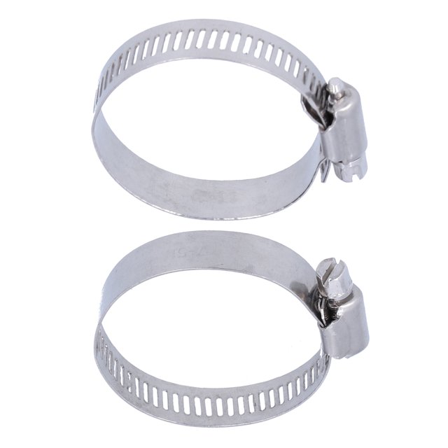 Abrazadera para tubo de manguera, 2 piezas Abrazadera para manguera grande Abrazadera para manguera de acero inoxidable Clip para manguera Optimizado para la excelencia