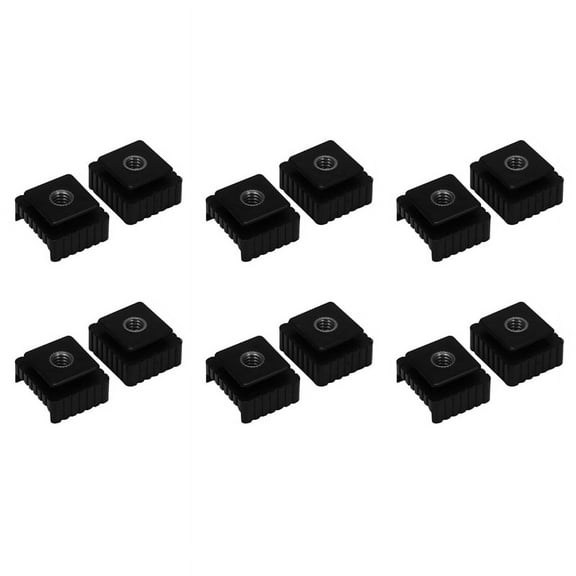 6Pcs Flash Hot Shoe Mount Adapter to 1/4 Inch Thread for Studio Light Stand Tripod,6 x Flash Hot Shoe Mount Adapter,black