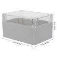 thumbnail image 2 of PAMINGONO Caja Eléctrica Plástica Resistente Al Agua Con Cubierta Clara Para Montaje En Panel De Control, 2 of 8