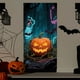 thumbnail image 5 of Cortina Colgante para Puerta de Halloween, Suministros para Diseño de Escenas de Fiestas y Festivales, Tela Decorativa para Colgar En El Porche., 5 of 5