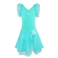 thumbnail image 1 of CHICTRY Kids Toddler Little Girls Solid Color Tutu Ballet Dance Leotard Dress,Sizes 2-12, 1 of 3