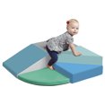 thumbnail image 1 of ECR4Kids SoftZone Junior Tiny Twisting Foam Corner Climber, Mini-Sized Playset - Contemporary, 1 of 6