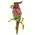 thumbnail image 1 of Pink Parrot Lapel Pin, 1 of 4