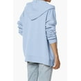thumbnail image 4 of TheMoogan Women's Essential Full Zip Cotton Fleece Hoodie Sweatshirt Relaxed Track Jacket, 4 of 7