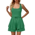 thumbnail image 1 of Ropa deportiva sexy de yoga y tenis para mujer con espalda abierta: tejido transpirable de verano, ajuste elástico para ropa deportiva., 1 of 3