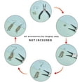 thumbnail image 5 of About 800pcs 8 Sizes Close but Unsoldered Jumps Rings Metal Connector O Rings Stainless Steel Jump Rings Connectors, 5 of 7