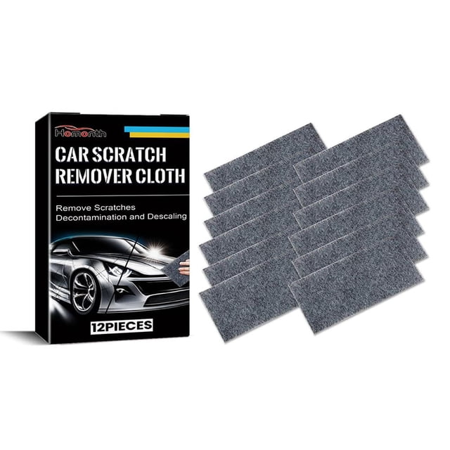 Nano Sparkle Cloth Car Scratch Remover - Multi-Use Wipes for Auto Exterior Paint Correction, Surface Scuff and Water Spot Repair Wipes