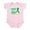 Petal Pink, variant on CafePress - Infant Bodysuit - Baby Light Bodysuit, Size Newborn - 24 Months