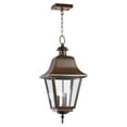 thumbnail image 2 of Quorum Lighting - Three Light Pendant - Bishop - 3 Light Outdoor Hanging Lantern, 2 of 2