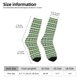 thumbnail image 2 of Balery Light Green Squares Calcetas Largas con Estampado para Hombre y Mujer – Suaves y Transpirables, Talla Única (US 5-11), 2 of 6
