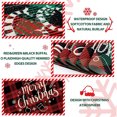 thumbnail image 3 of Mantel individual navideño de invierno, resistente al calor, lavable y limpio, mantel individual de cocina, pieza central, 3 of 5
